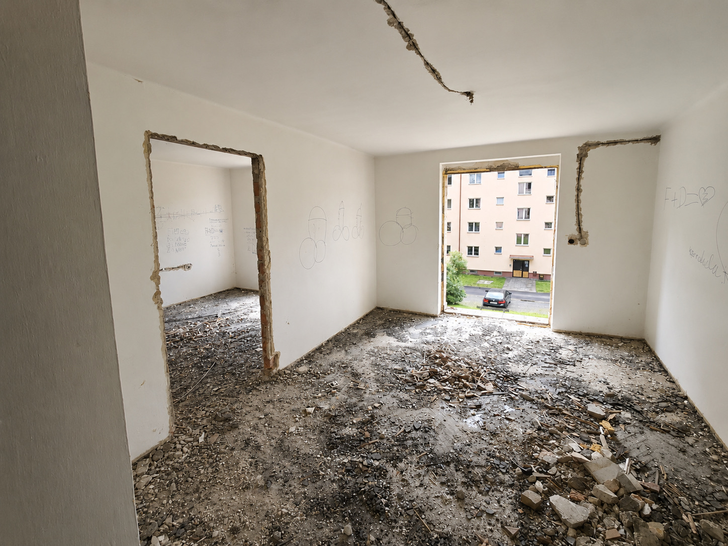 Wohnung vor der Sanierung